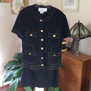 Vintage Adrienne Vittadini Suit